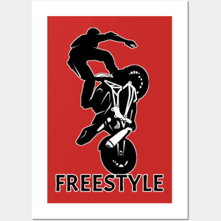 Freestyle black Posters and Art